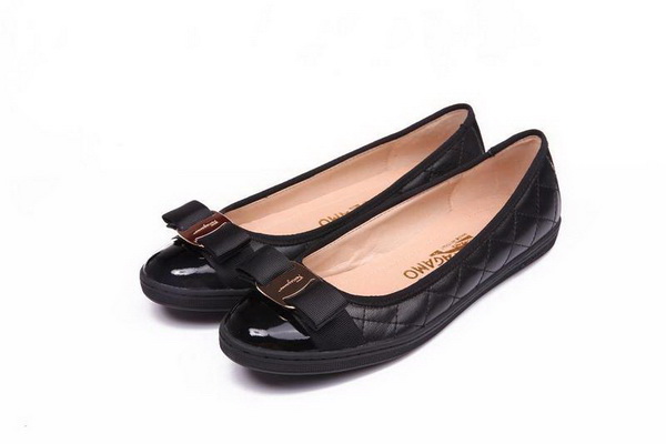 Ferragamo Shallow mouth flat shoes Women--029